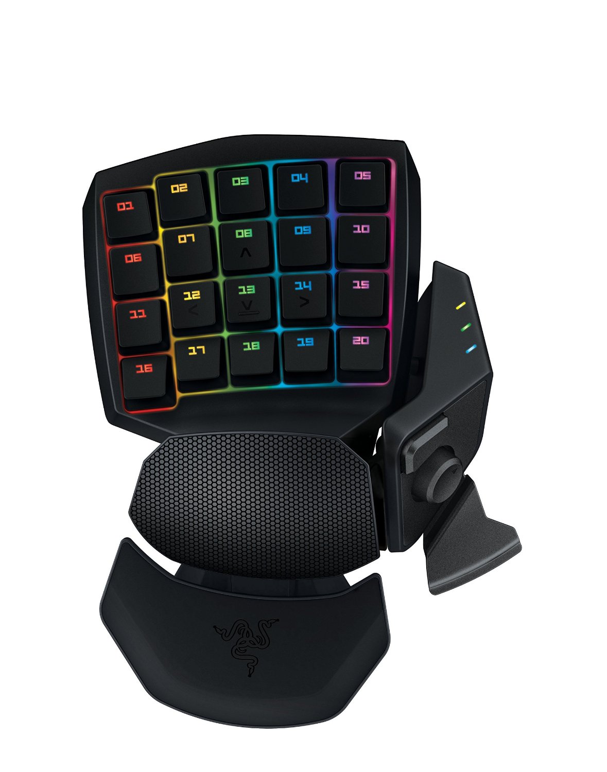 Razer Orbweaver Chroma - Elite RGB Mechanical Switches Gaming Keypad - Adjustable Hand, Thumb and Palm-Rest