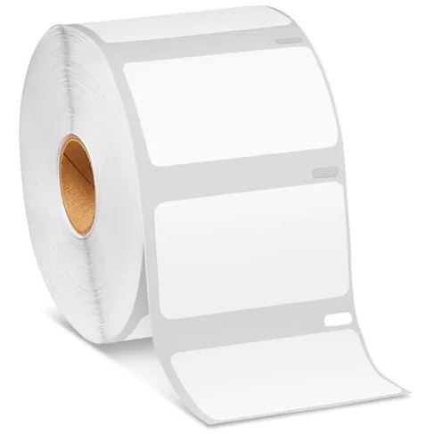 Uline rollo Mini Printer Labels - White Paper  2 1?4 x 1 1?4"