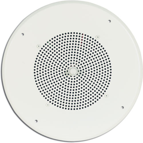 Bogen Communications Ceiling Speaker Assembly with S86 8" Cone , Volume Knob & Screw Terminal Bridge (Off-White)