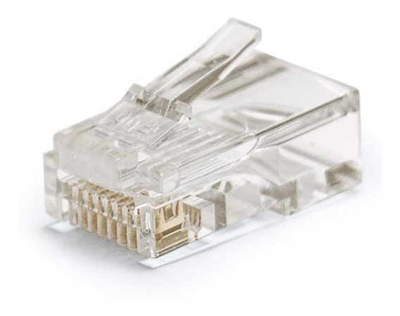 CONECTOR RJ-45 CAT5E, SAXXON S901A DE 8 POSICIONES, 100 PIEZAS