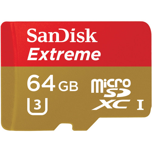Memorias SanDisk 64GB Extreme