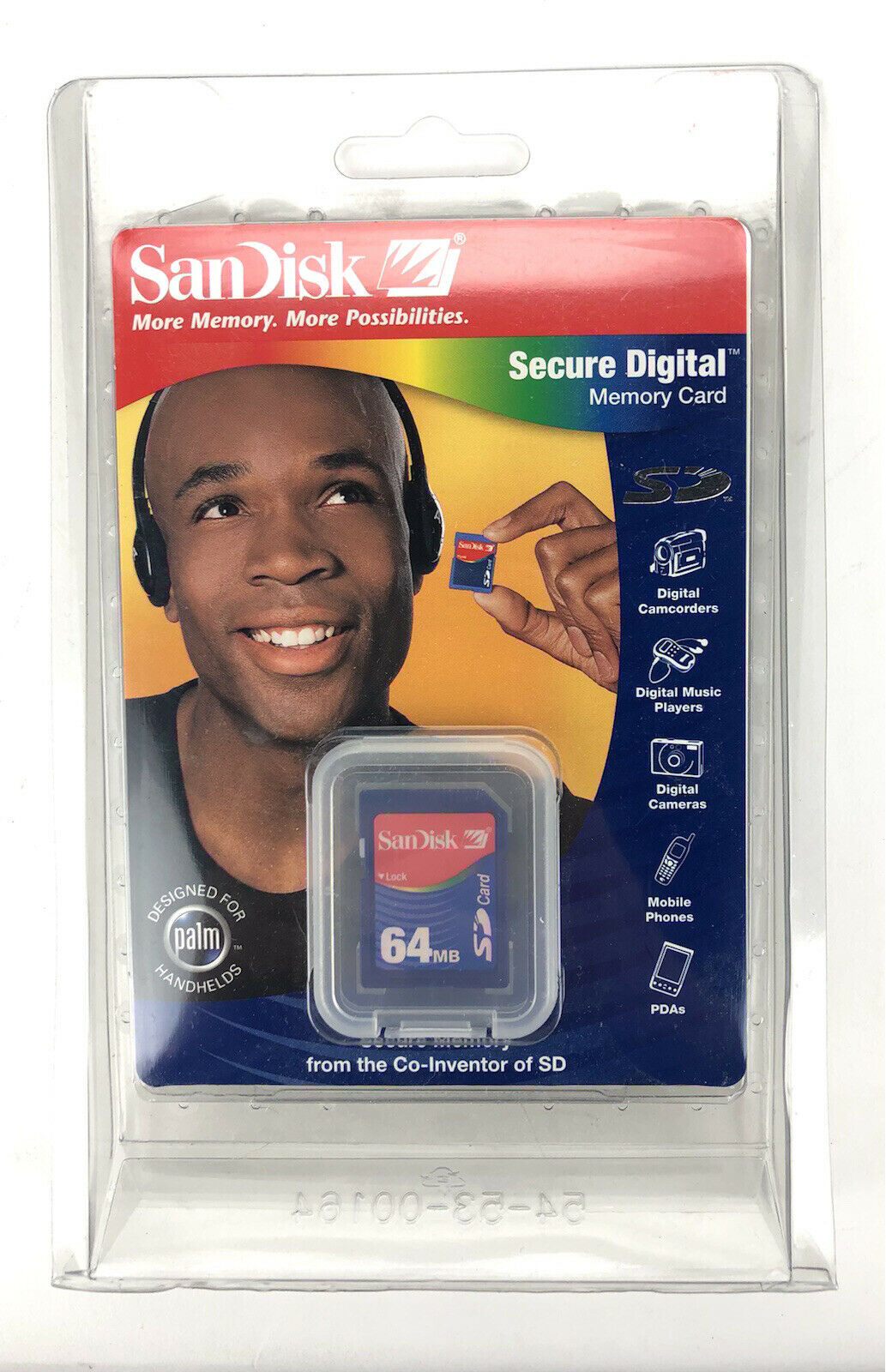 MEMORIA INDUSTRIAL GRADE SANDISK SD 64MB SECURE DIGITAL