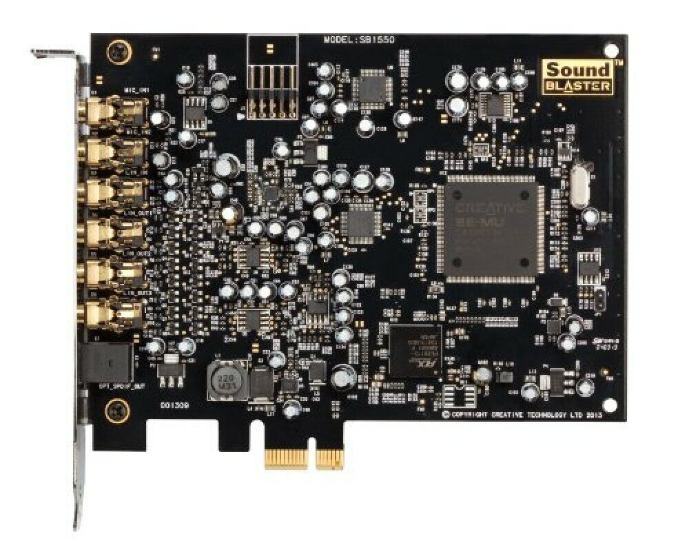Creative Sound Blaster Audigy RX 7.1 PCIe Tarjeta de Sonido