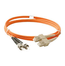 2M, SC TO ST, DUPLEX, MULTIMODE 62.5 PATCH CABLE