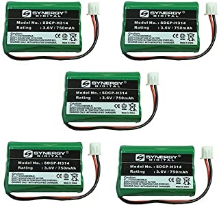 Synergy Digital SDCP-H314 - Ni-MH, 3.6 voltios, 750 mAh, batería de ultra alta capacidad
