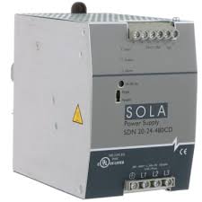 SDN2024480CD DIN Rail Power Supplies 480W 24V DIN P/S 380/480V IN