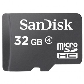 Memoria Flash SanDisk, 32GB microSD Clase 4