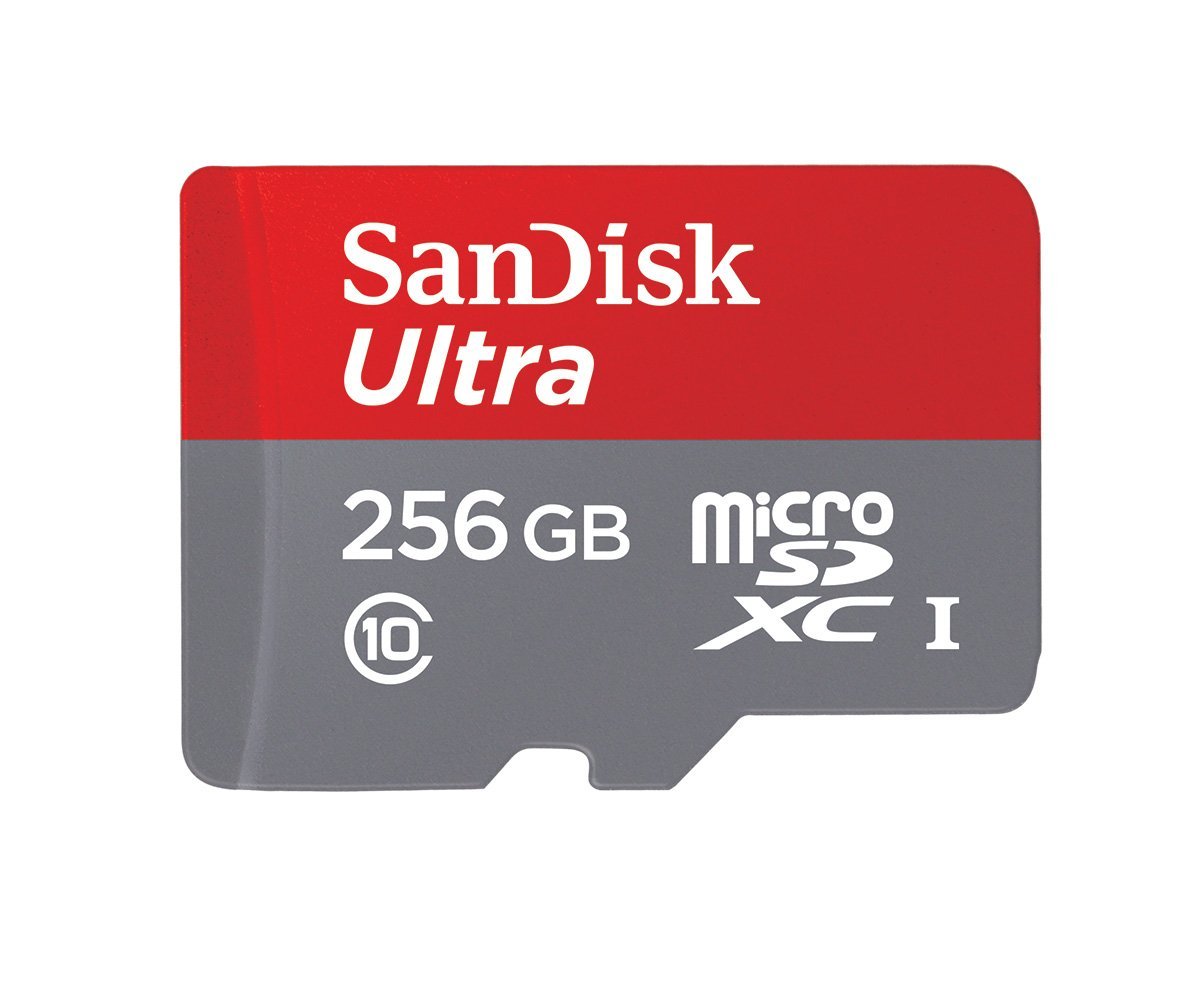 SandDisk ULTRA MICROSDXC UHS-I TARJETA CON ADAPTADOR (SDSQUNI-256G-GN6MA)
