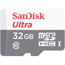 MEMORIA MICRO SD SANDISK ULTRA MICROSDHC 32GB CLASE 10 UHS I CON ADAPTADOR 100 MBS SDSQUNR 032G SDSQUNR-032G-GN3MA619659184377