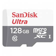 Memoria Micro SD 128GB Sandisk Ultra Clase 10 SDSQUNS-128G-GN6TA