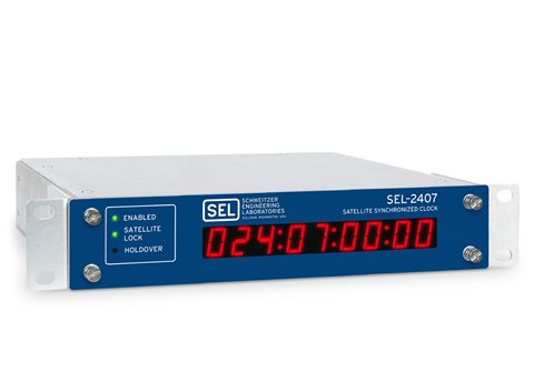 SEL-2407 Reloj sincronizado por satÃ©lite