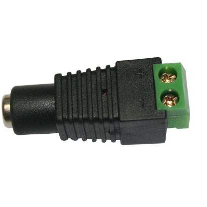 ADAPTADOR DE ALIMENTACION PROVISION  PARA CAMARAS DC HEMBRA(PR-C09)