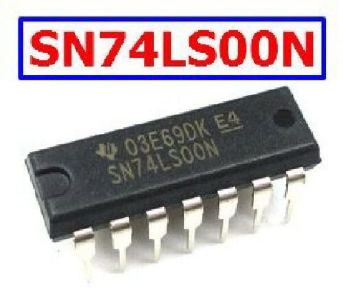 SN74LS00N SN74LS00 cuádruples puertas positivas de 2 entradas - NAND ~ envío a EE. UU