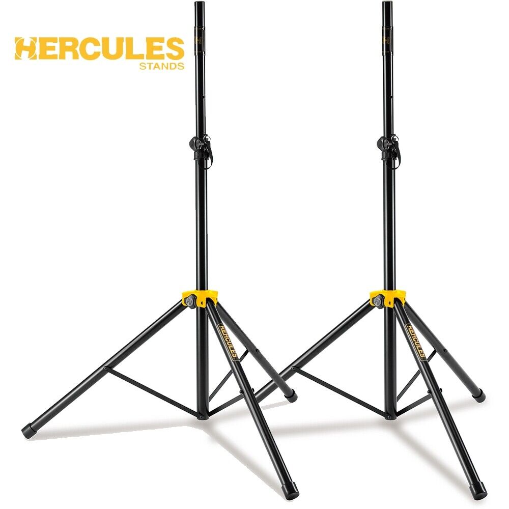 (2 PACK) Hercules SS200BB Speaker Stand with Durable Carrying Bag