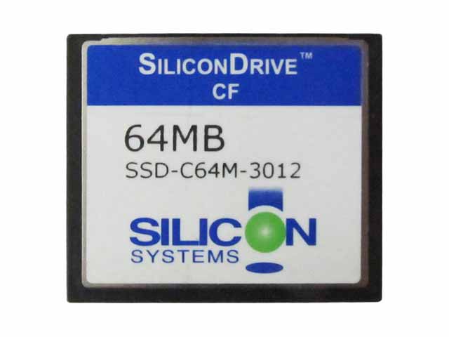 SiliconDrive CF-I64MB Card-CompactFlash I SSD-C64M-3012 - USADO