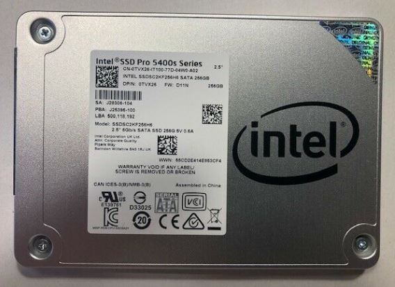 Intel Pro 5400s 2.5" 256gb Solid State SSD SSDSC2KF256H6L (REFURBISHED)