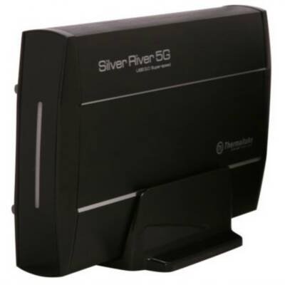 Thermaltake Silver River 5G ST0025U Aluminum 3.5" Black USB 3.0 External Enclosure