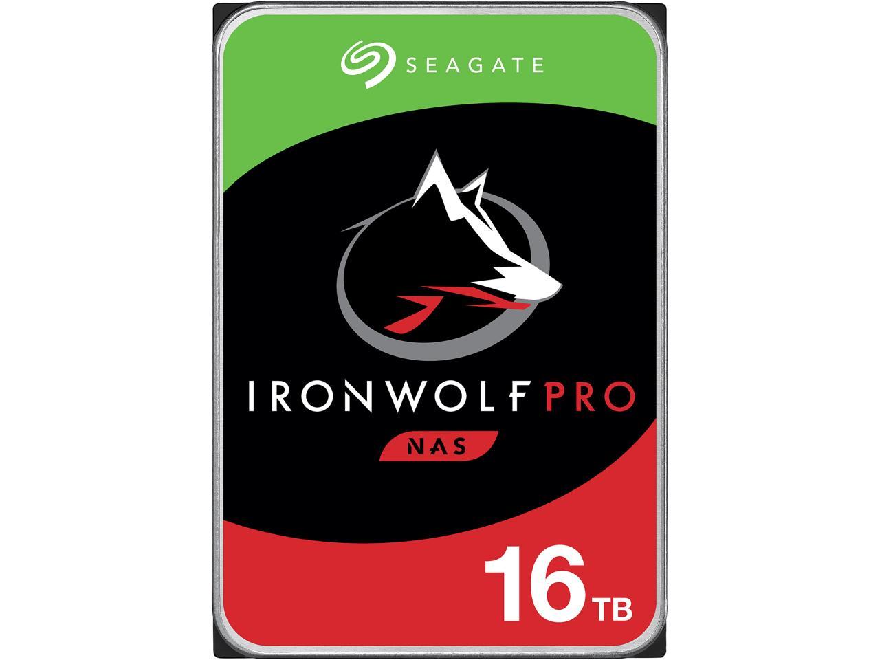 Seagate IronWolf Pro 16TB 7.2K SATA 6Gb / s 256MB 3.5 "Disco duro NAS ST16000NE000