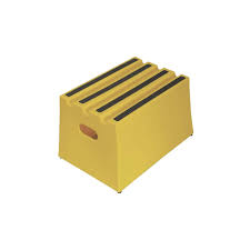 DPI ST18-14 Soporte de 1 escalón polietileno amarillo 38GT98