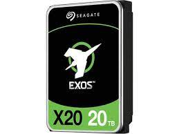 Seagate Exos X20 ST20000NM002D 20TB 7200 RPM 256MB Cache SAS 12Gb/s 3.5" Interna