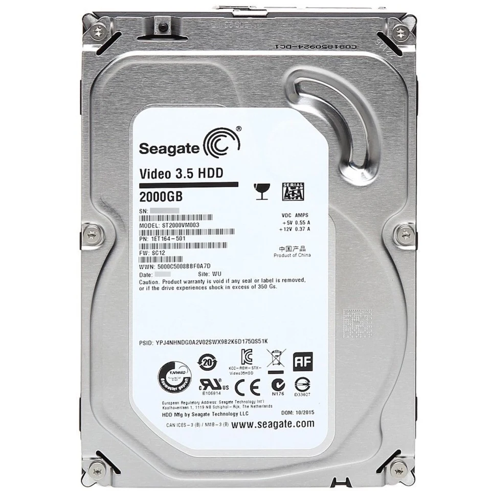 Disco Duro INTERNO HDD 3.5 2TB ST2000VM005