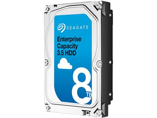 Seagate Enterprise Capacity 3/5 HDD 8TB 7200 RPM 512e SATA 6Gb/s 256MB Cache Internal Hard Drive ST8000NM0055