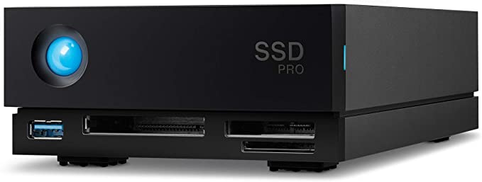 LaCie 1big Dock 2TB unidad externa de estado sólido SSD de escritorio - Thunderbolt 3 FireCuda NVMe SSD hasta 2800 MB/s, STHW2000800