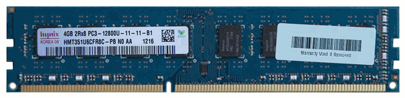 SUPERMICRO 4GB PC3-12800 DDR3-1600 240-pin SDRAM DIMM (p/n SUPM-4GB-DDR3-1600D)