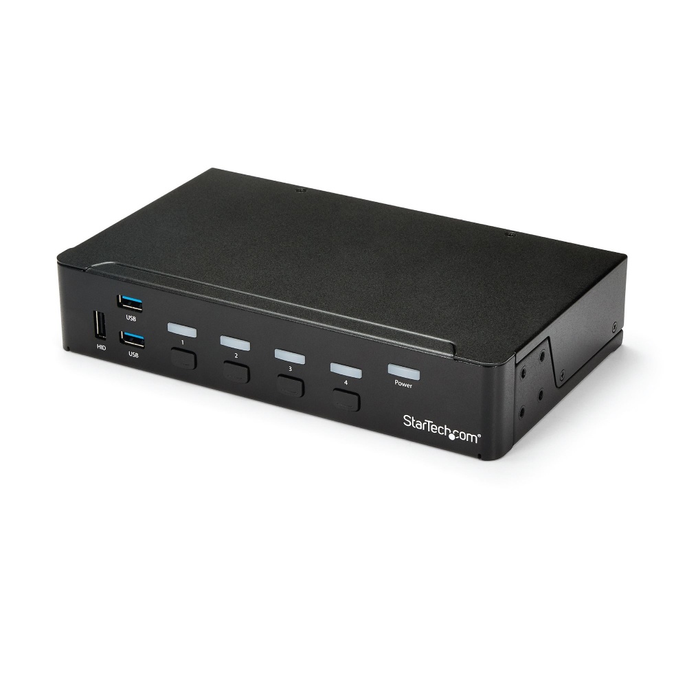StarTech.com Switch Conmutador KVM de 4 Puertos HDMI 1080p con USB 3.0 SV431HDU3A2