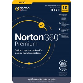 NORTON 360 PREMIUM 10 DV 1YR ANTIVIRUS