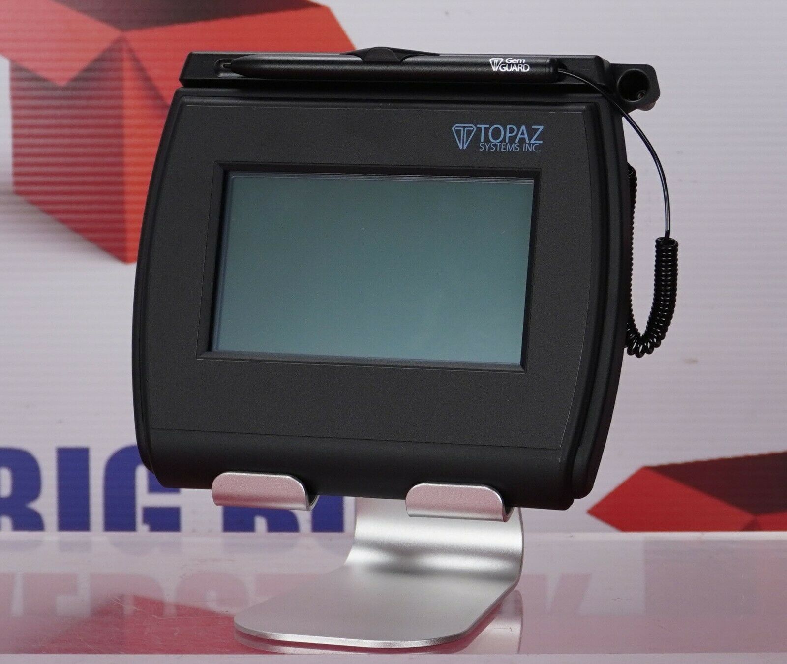Topaz T-LBK750-BHSB-R SigLite LCD 4x3 Electronic Signature Pad