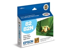 Cartucho Epson 82N Cian Claro, 500 Páginas