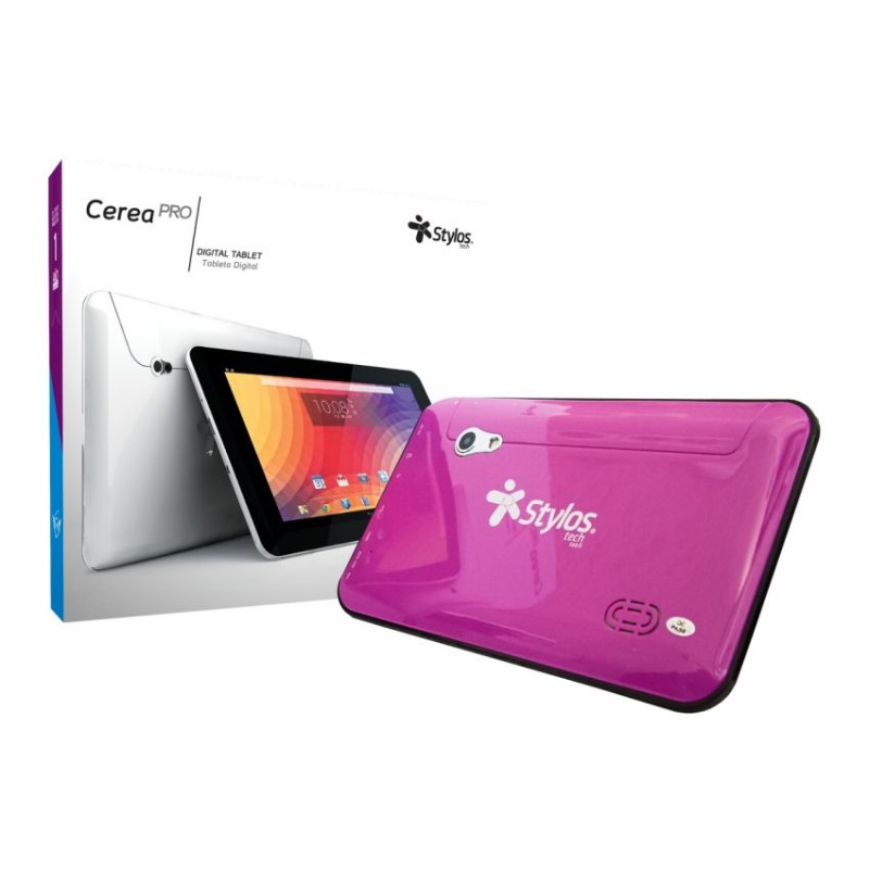 STYLOS TB TARIS PRO 7 TAB4 MORADO DOBLE CAMARA, ANDROID 4.2.1 CPU SINGLE CORE 512 Ram  8 GB Memoria