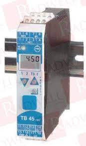 TB4521310000D00 TEMPERATURE LIMIT/MONITOR TB45-2 RAIL LINE WITH SCREW TERMINAL CONNECTORS POWER SUPPLY 24VAC/18-30VDC
