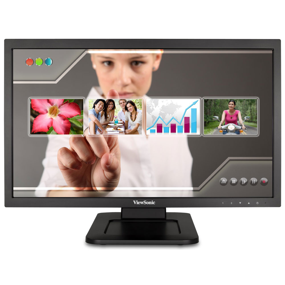 MONITOR VIEWSONIC TD2220LED 22"1920x1080 5MS VGA/DVI-D VESA, TOUCH.