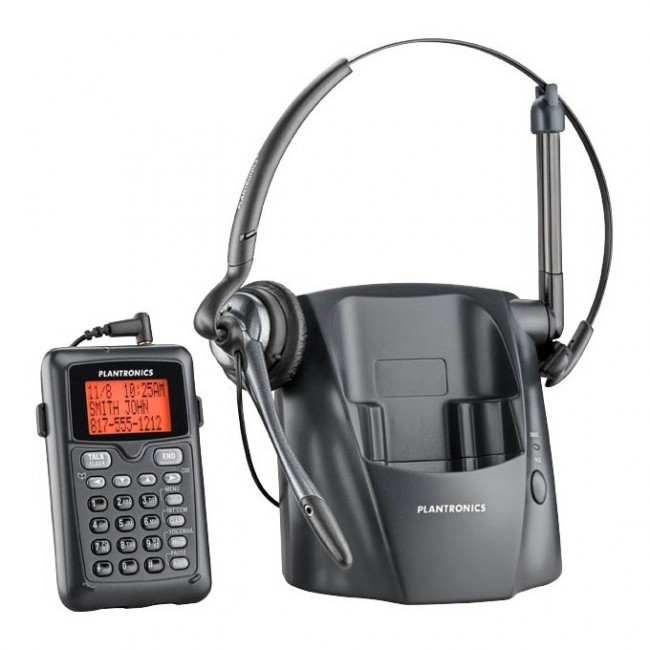 TELEFONO INALAMBRICO PLANTRONICS C/DIADEMA 1.9 GHZ CT14