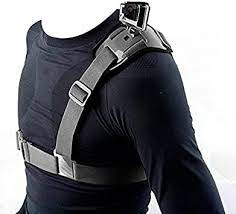 TECHNA SOPORTE ARNÉS DE HOMBRO PARA CÁMARA DEPORTIVA COMPATIBLE CON GOPRO