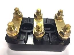 MOTOR TERMINAL BLOCK 8MM DIAMETER 6 PIN