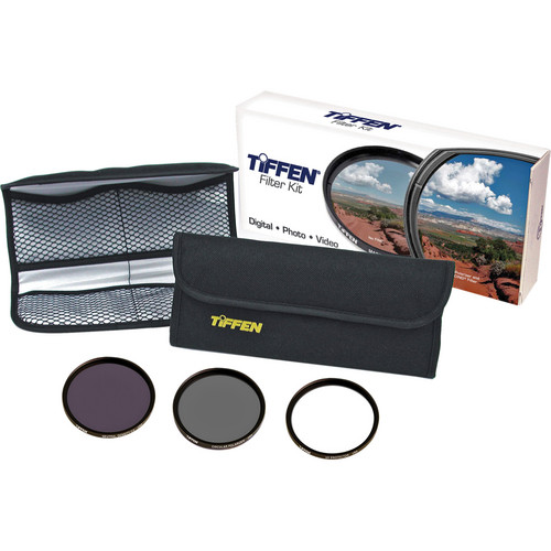 Paquete de filtros 67mm : polarizer, black mist y neutral density