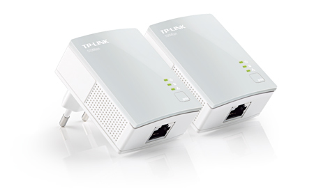 ADAPTADOR POWERLINE TP-LINK TL-PA4010 KIT 2 PZAS ALAMBRICO A 500MBPS CON 1 RJ45 10/100 SOPORTA HASTA 300M DE CABLE