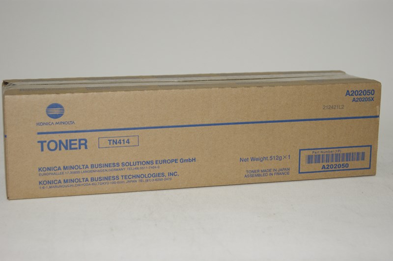 Toner Para Konica Minolta 363 Color Negro TN414.