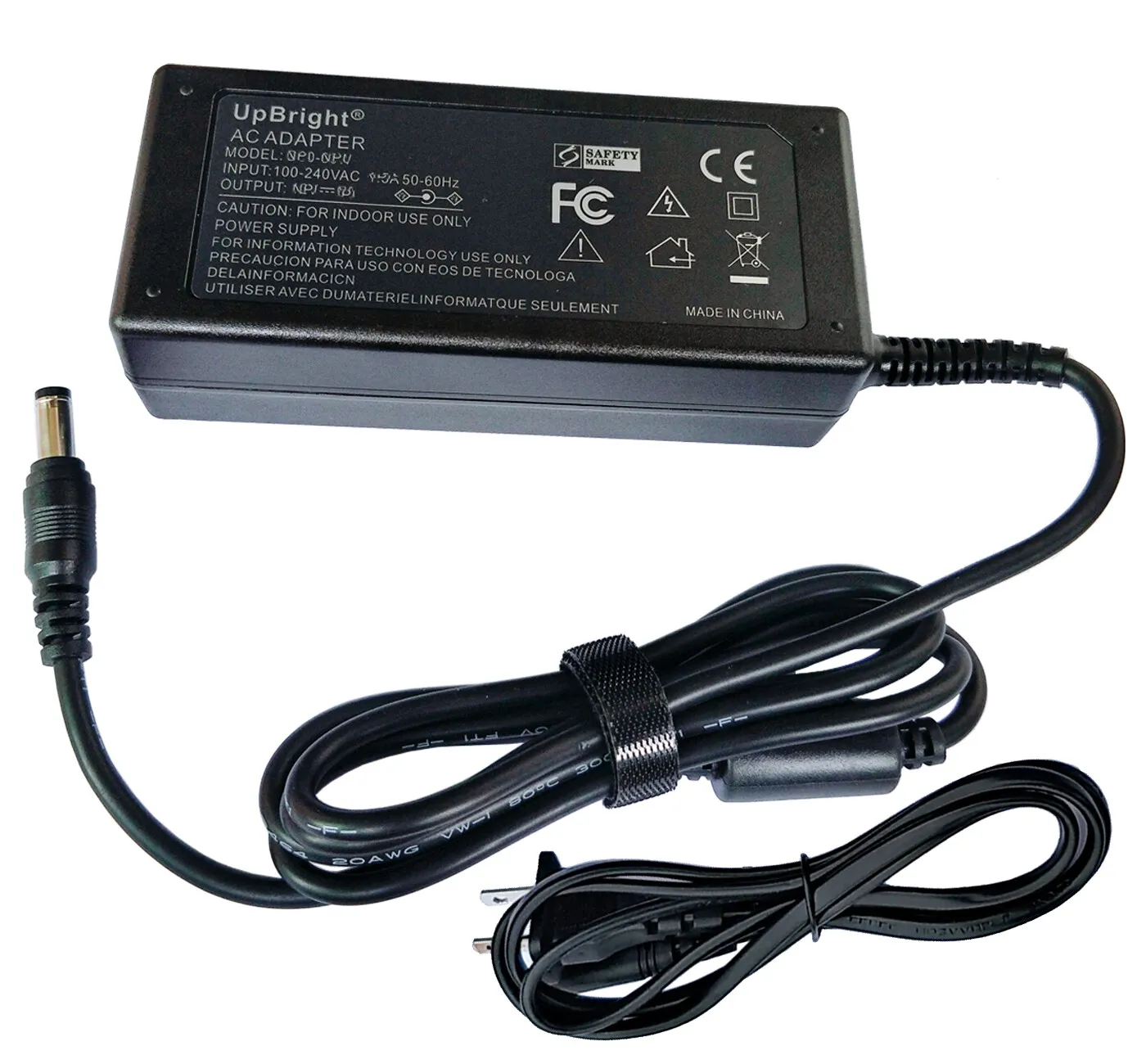 ADAPTADOR DE CA PARA CARGADOR DE FUENTE DE ALIMENTACIÓN DE CC DE ESCRITORIO CINCON ELECTROINICS  TR70A12-01A03