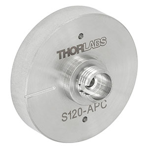 S120-APC - FC/APC Fiber Adapter Cap with Internal SM1 (1.035"-40) Threads, Wide Key (2.2 mm)