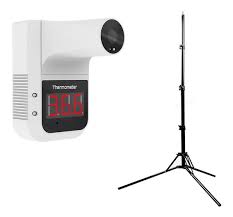 TERMOMETRO DE PARED INFRARROJO SIN CONTACTO CON ALARMA Y TRI