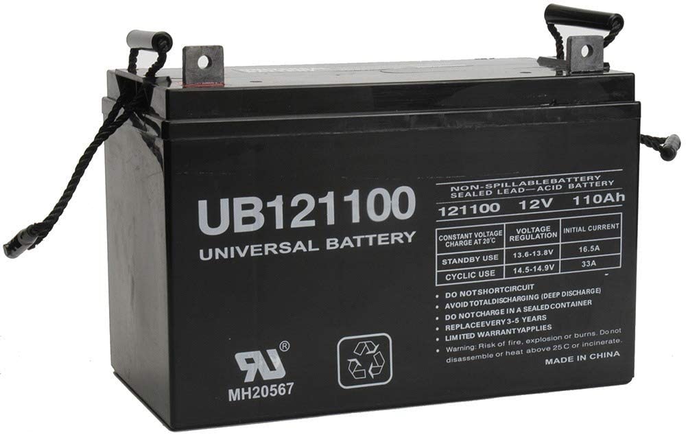 UB121100 D5751 AGM ciclo profundo 12 V 110 Ah Batería de plomo ácido Solar PV Home