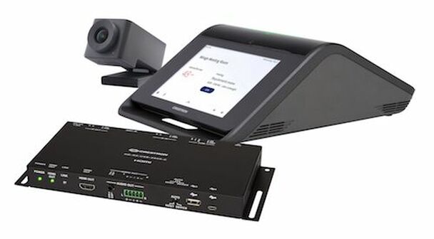 Crestron UC-MX50-U Flex Sistema avanzado de videoconferencia de mesa para sala mediana