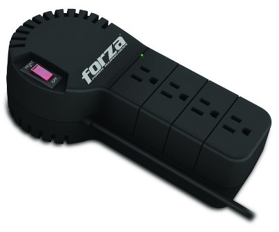FORZA UP FVR-1001M REGULADOR 1000VA/500W 4 CONTACTOS RJ11/ RJ45