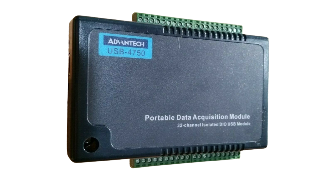 ADVANTECH USB-4750 Portable Data Acquisition Module 32 channel isolated DIO USB