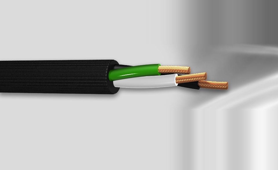 CABLE USO RUDO 4 CONDUCTORES L CAL. 10 AWG. PARA 600V. MCA. CONDUMEX.