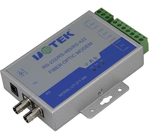 UTEK UT-277SM-SC RS-232/422/485 to Optical Fiber Media Converters